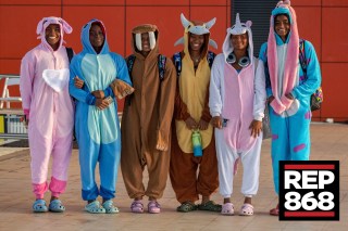 𝗞𝗮𝗶𝗷𝘂 𝘀𝗶𝗴𝗵𝘁𝗶𝗻𝗴!
At @asattofficial National Long Course Age Group Championships on Saturday, some strange creatures emerged from the National Aquatics Centre warm-up pool, as these young @rwbacademytto swimmers donned their creature comfy Kigurumi onesie pajamas. From left: Maeko Alexander, Zalayhar Lewis, Toni Rae Yates, Ariane Suite, Anya Davis and Siddhi Sieusankar. Photo by Dennis Allen for @ttgameplan