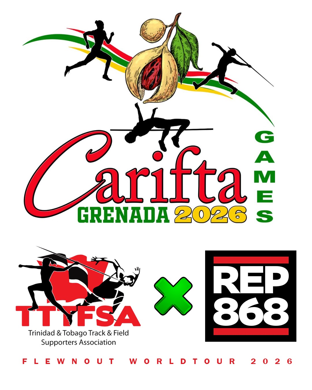 @ttgameplan is pleased to announce the collaboration with @tttfsa_ for the upcoming @cariftagnd track and field championships.
Use the hashtags #SpiceIsNice #TeamTAHDAW #REP868 to unlock special fan support prizes as we build up to the most exciting international track and field competition in the Caribbean